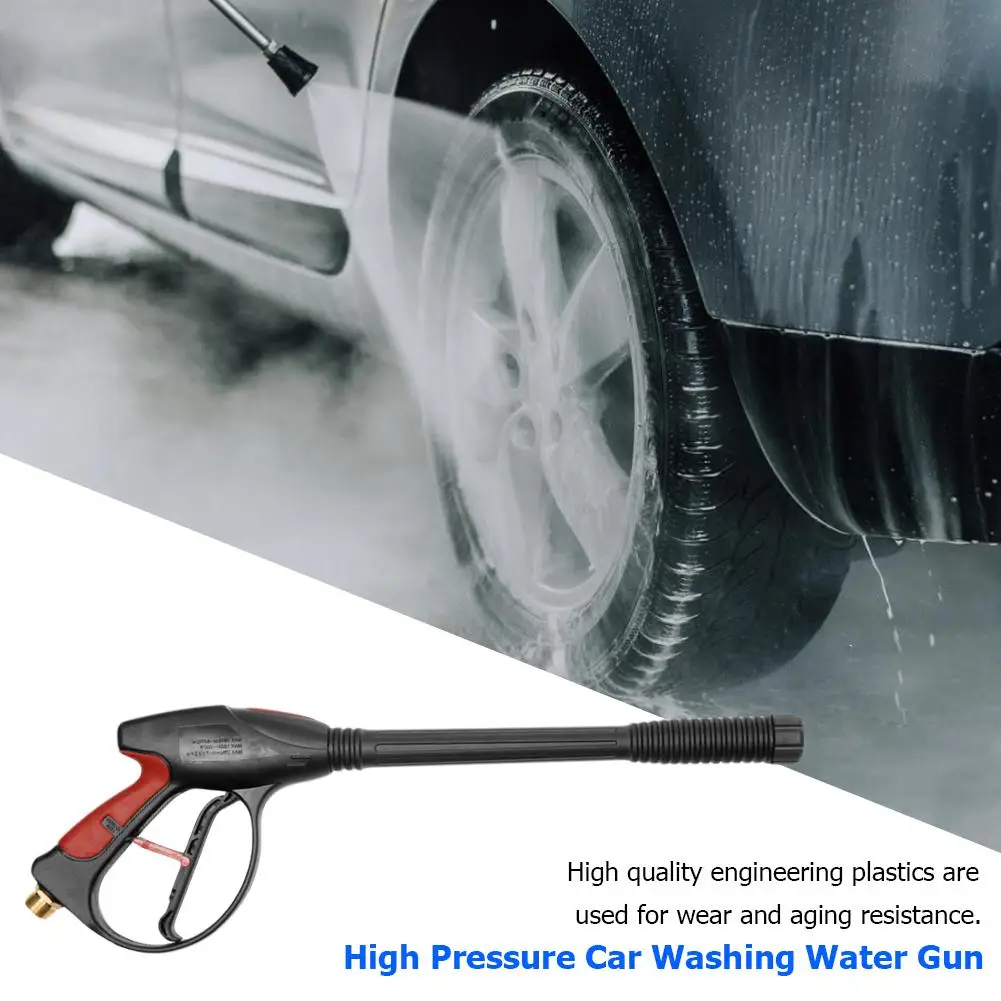 High Pressure Washer Water Gun Spray Nozzles Hose Wand Land Kit for Car Washing Applicable to Bathroom Kitchen Balcony
High Pressure Washer Water Gun Spray Nozzles Hose Wand Land Kit for Car Washing Applicable to Bathroom Kitchen Balcony