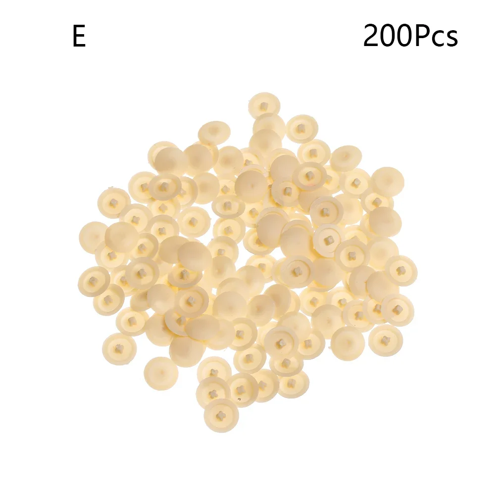 Колпачки для болтов и саморезов, пластиковые, 200 шт./пакет
Колпачки для болтов и саморезов, пластиковые, 200 шт./пакет