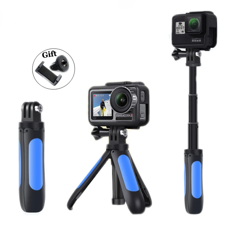 For Gopro Hero Extendable Handle Tripod Pocket Pole Mini Selfie Stick + Phone Holder Vlog YouTube For Go Pro DJI OSMO Xiaomi Yi
For Gopro Hero Extendable Handle Tripod Pocket Pole Mini Selfie Stick + Phone Holder Vlog YouTube For Go Pro DJI OSMO Xiaomi Yi