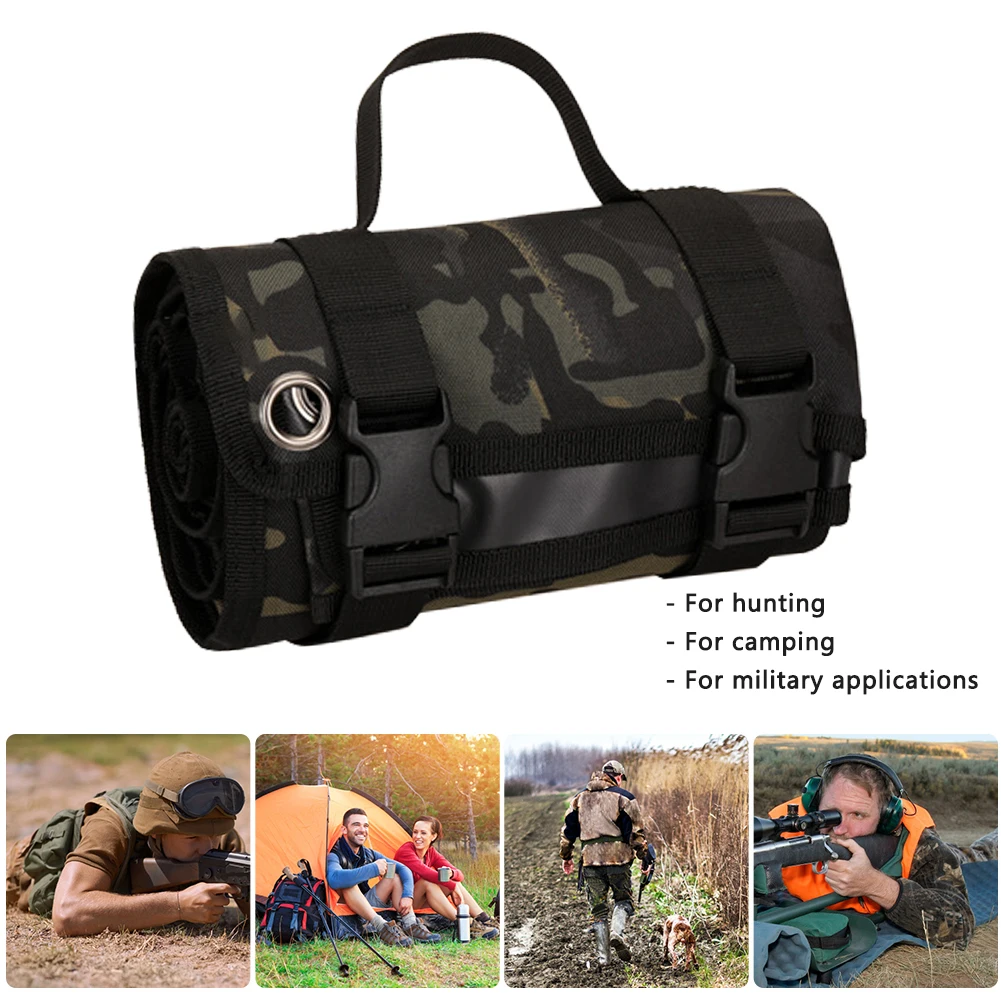 Waterproof 1000D Nylon Lightweight Roll Up Mat Molle Outdoor Multifunctional Anti Slip Camping Training Pad Blanket Hunting Tool
Waterproof 1000D Nylon Lightweight Roll Up Mat Molle Outdoor Multifunctional Anti Slip Camping Training Pad Blanket Hunting Tool