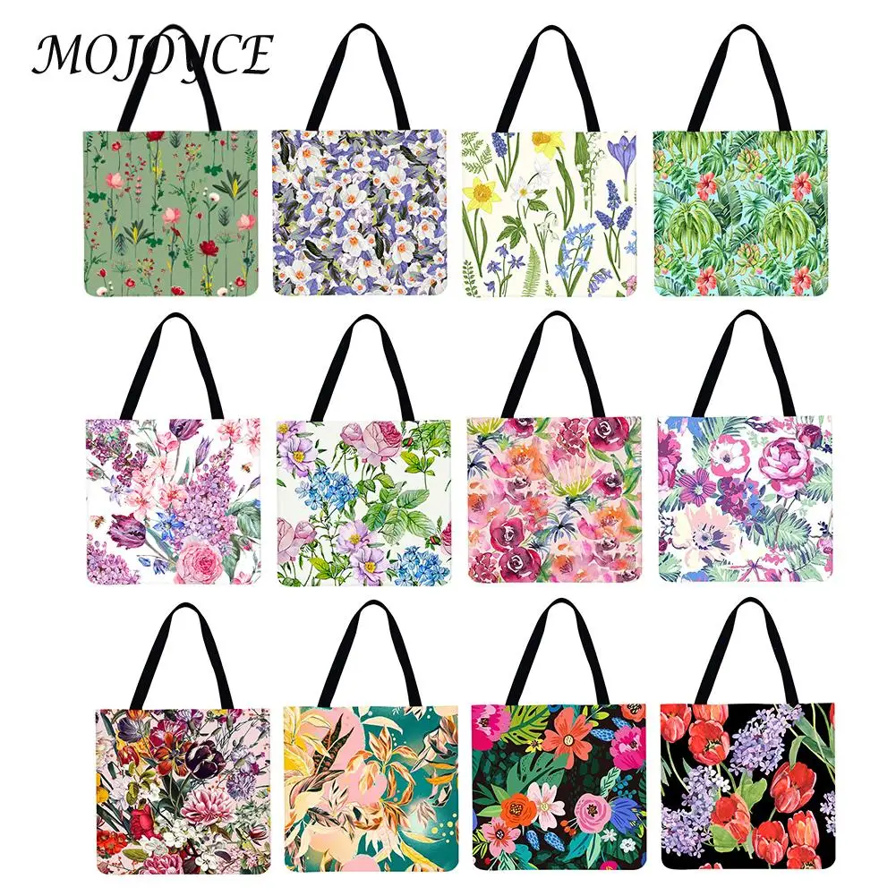 Flowers Printed Shoulder Shopping Bag for Women Casual Ladies Large Capacity Tote Handbags Female Shoulder Bag
Flowers Printed Shoulder Shopping Bag for Women Casual Ladies Large Capacity Tote Handbags Female Shoulder Bag