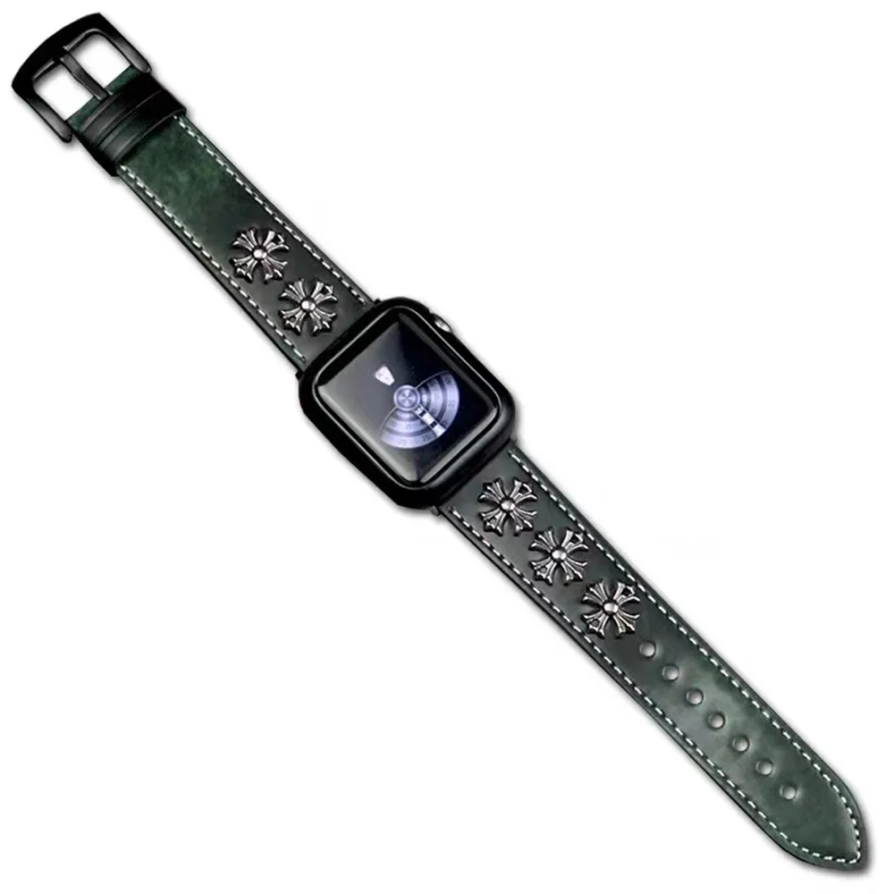 NEW Leather strap For Apple watch band 44mm 45mm 41mm40mm 42mm38mm Accessorie wristband correa bracelet iWatch series 7 SE 6 5 3
NEW Leather strap For Apple watch band 44mm 45mm 41mm40mm 42mm38mm Accessorie wristband correa bracelet iWatch series 7 SE 6 5 3