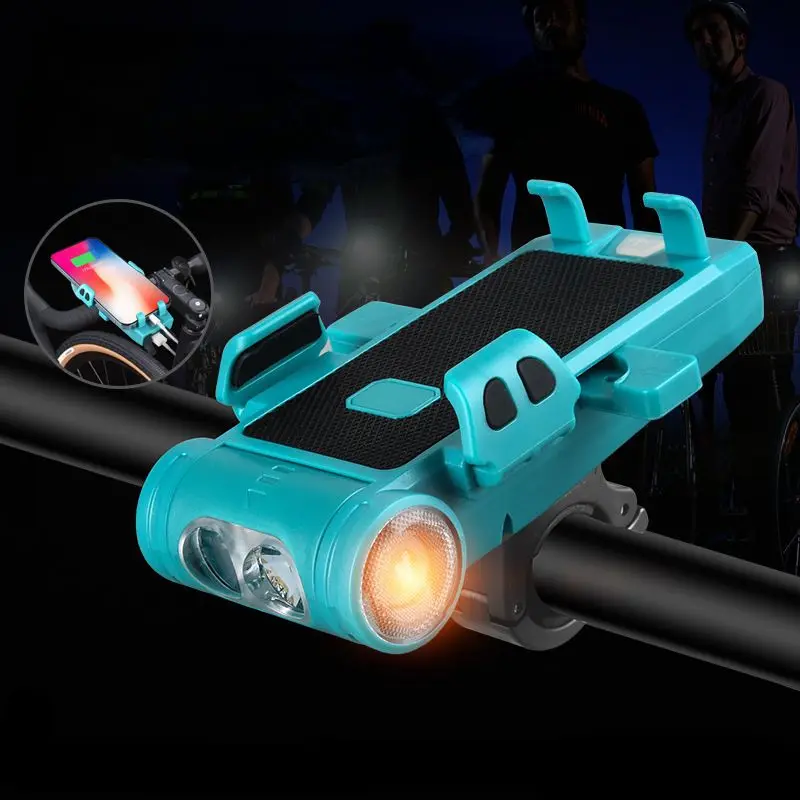 5 in1 Multifunction Bike Light Phone Holder Bicycle Highlight USB Rechargeable 130 Horn Lamp 2000/3500mAh Power Bank Flashlight
5 in1 Multifunction Bike Light Phone Holder Bicycle Highlight USB Rechargeable 130 Horn Lamp 2000/3500mAh Power Bank Flashlight