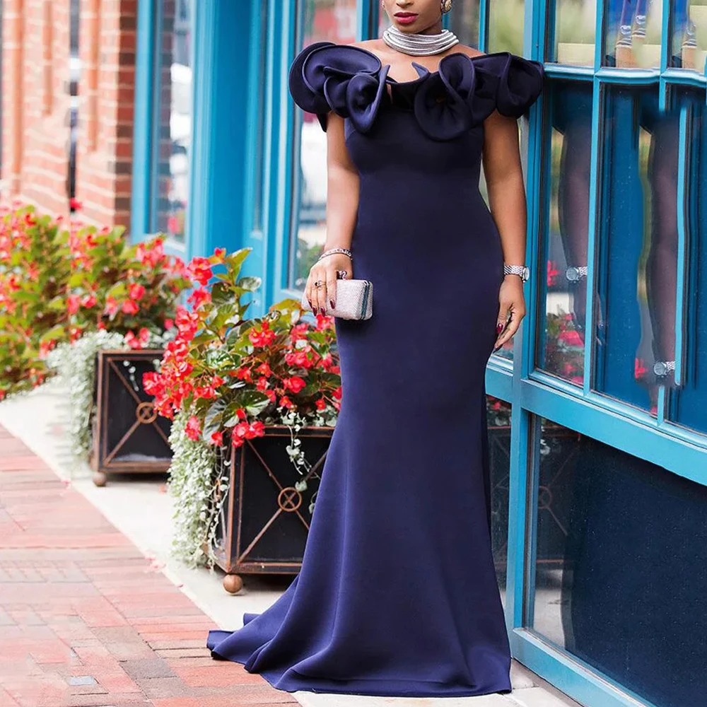 2023 Mother of the Bride Dress Long Off Shoulder Ruffle Mermaid Wedding Guest Gowns Backless Elegant Evening Dresses for Wedding
2023 Mother of the Bride Dress Long Off Shoulder Ruffle Mermaid Wedding Guest Gowns Backless Elegant Evening Dresses for Wedding