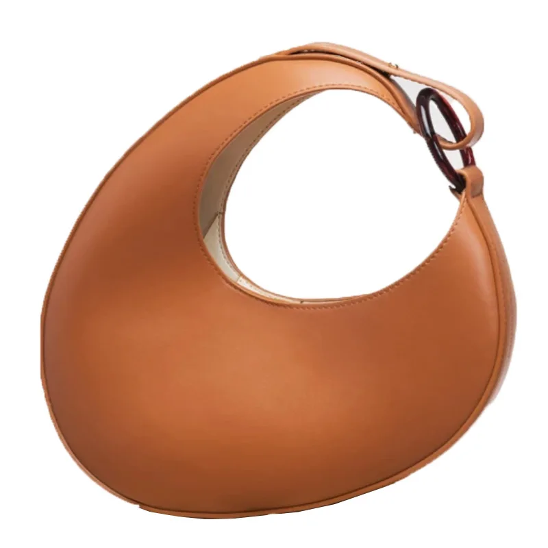Fashion Chic New In Handbag Women's High-grade Brand Designer Large Capacity Trend Solid Color Leather Half Moon Shoulder Bag
Fashion Chic New In Handbag Women's High-grade Brand Designer Large Capacity Trend Solid Color Leather Half Moon Shoulder Bag