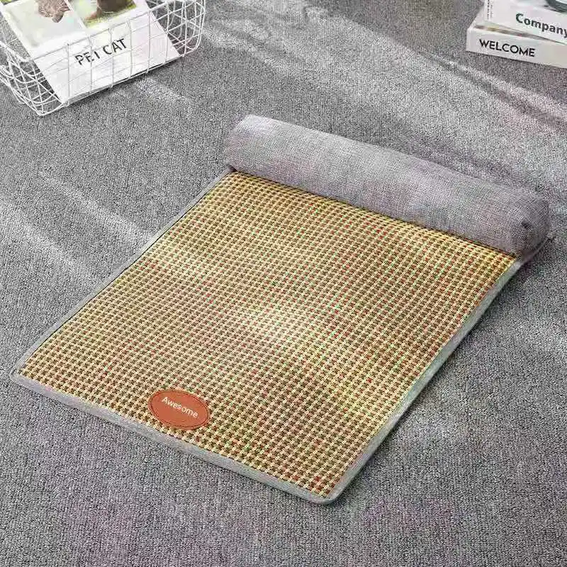 Summer cat litter mat nest new kennel bed dog mat large, medium and small dog Teddy summer pet supplies
Summer cat litter mat nest new kennel bed dog mat large, medium and small dog Teddy summer pet supplies