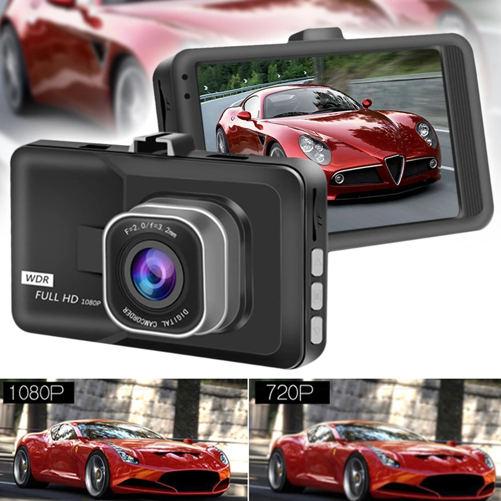New 1080P Dash Cam Front Rear Camera Wide Angle Car Camera Recorder 3" IPS Screen Night Vision Loop Recording Driving Camera
New 1080P Dash Cam Front Rear Camera Wide Angle Car Camera Recorder 3" IPS Screen Night Vision Loop Recording Driving Camera