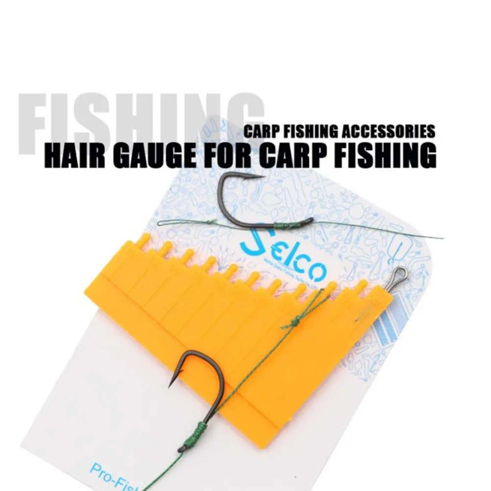1PC Hair Gauge Carp Fishing Accessories For Hair Rig Hair Length Measurement Tool Hooklink Making Method Feeder Pesca Part
1PC Hair Gauge Carp Fishing Accessories For Hair Rig Hair Length Measurement Tool Hooklink Making Method Feeder Pesca Part