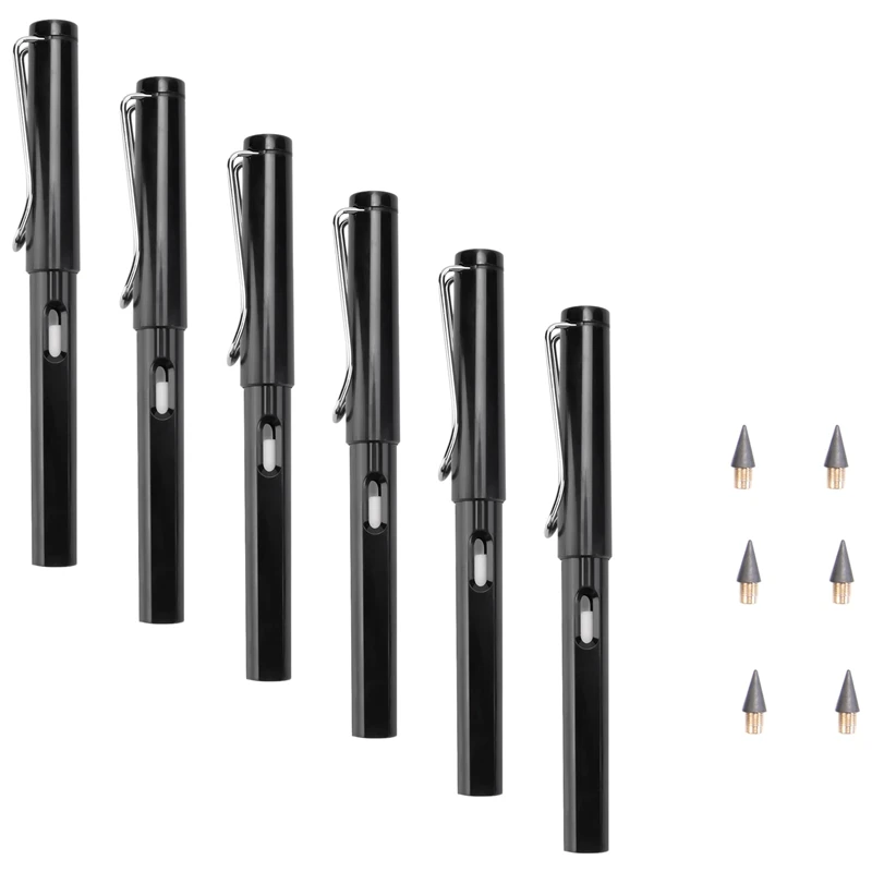 Карандаш бесконечный 6 шт., карандаш бесконечный, технологическая ручка без чернил, волшебные карандаши для детей, для дома, офиса, школы 
Карандаш бесконечный 6 шт., карандаш бесконечный, технологическая ручка без чернил, волшебные карандаши для детей, для дома, офиса, школы