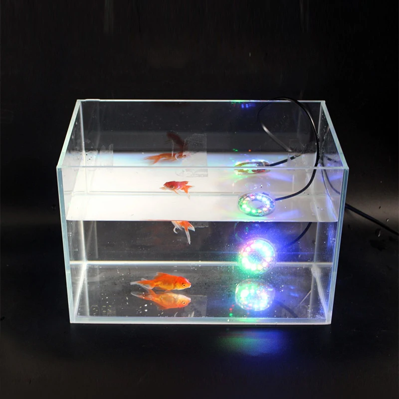 Светодиодный RGB светильник для аквариума водонепроницаемый водный