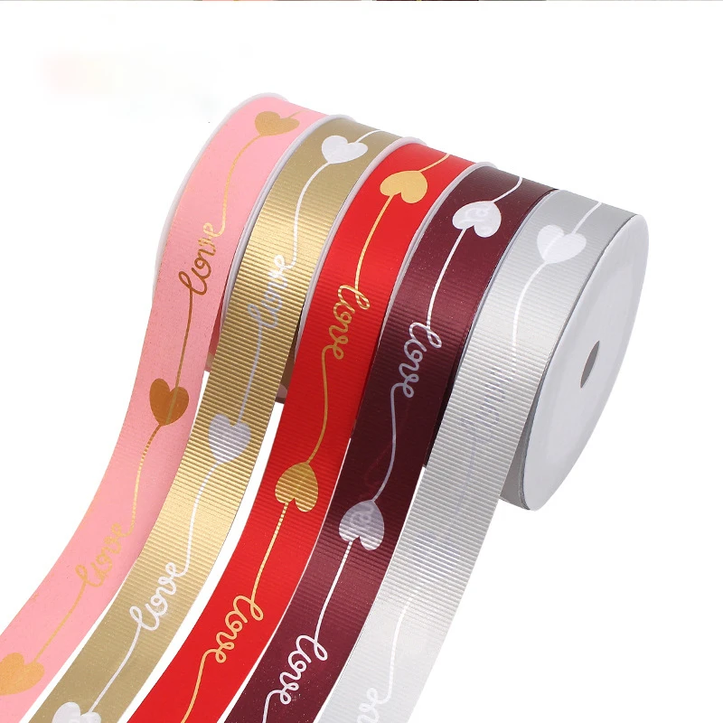 Elegant Ribbon for Gift Wrapping and Baking,Double sided tape Featuring 'LOVE' Printed in English as Packaging Materials 3cm*50y
Elegant Ribbon for Gift Wrapping and Baking,Double sided tape Featuring 'LOVE' Printed in English as Packaging Materials 3cm*50y