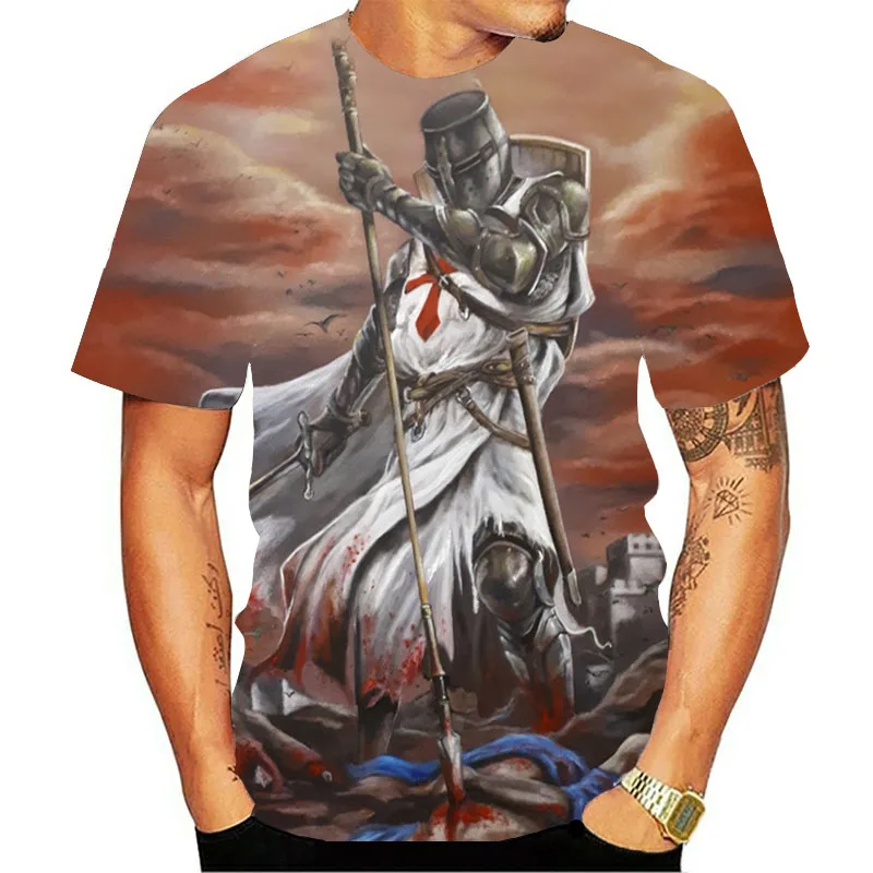 Knights Templar 3D Print 2023 T Shirt Knights Templar Fashion Casual T-Shirts Men Women Harajuku Streetwear T Shirt Tee Tops
Knights Templar 3D Print 2023 T Shirt Knights Templar Fashion Casual T-Shirts Men Women Harajuku Streetwear T Shirt Tee Tops