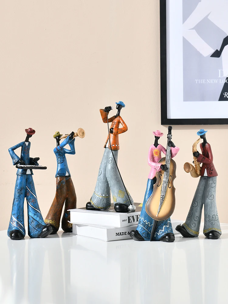 Creative band art ornaments Music characters musical instrument Figure model miniature figurines home decoration accessories
Creative band art ornaments Music characters musical instrument Figure model miniature figurines home decoration accessories