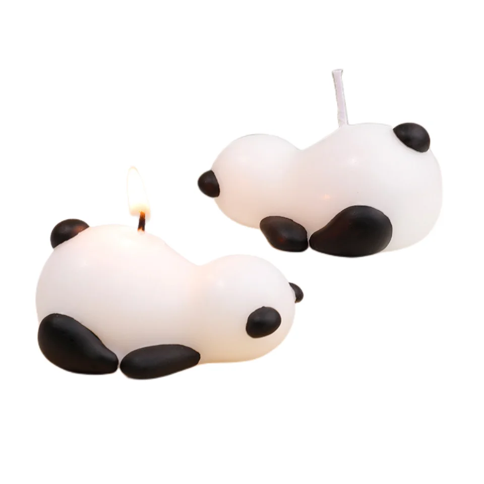 Мультяшная свеча Сонная панда Свеча Ароматические свечи в виде животных