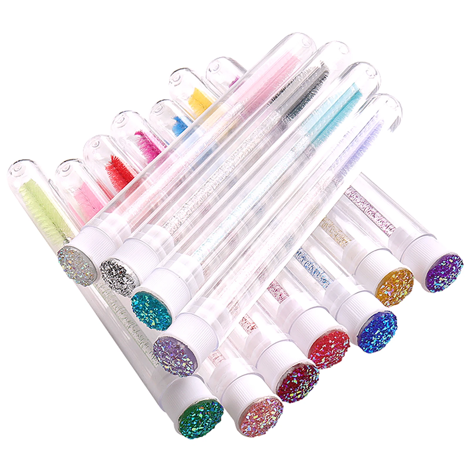 50pcs Disposable Wand Extension Home Travel Portable Eyelash Brush Reusable Tube Crystal Base Multifunctional Anti-slip
50pcs Disposable Wand Extension Home Travel Portable Eyelash Brush Reusable Tube Crystal Base Multifunctional Anti-slip