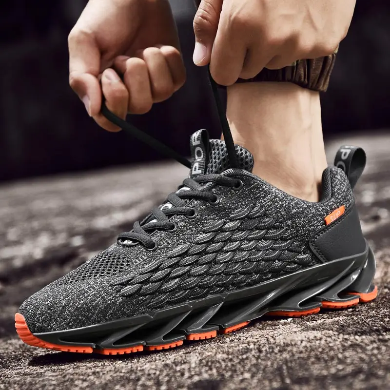 Big Number Outdoor Shock Absorption Men Sport Shoes Male Sneakers Men's Sports Shoes Running Gray Zapato Chaussures Homme B-485
Big Number Outdoor Shock Absorption Men Sport Shoes Male Sneakers Men's Sports Shoes Running Gray Zapato Chaussures Homme B-485