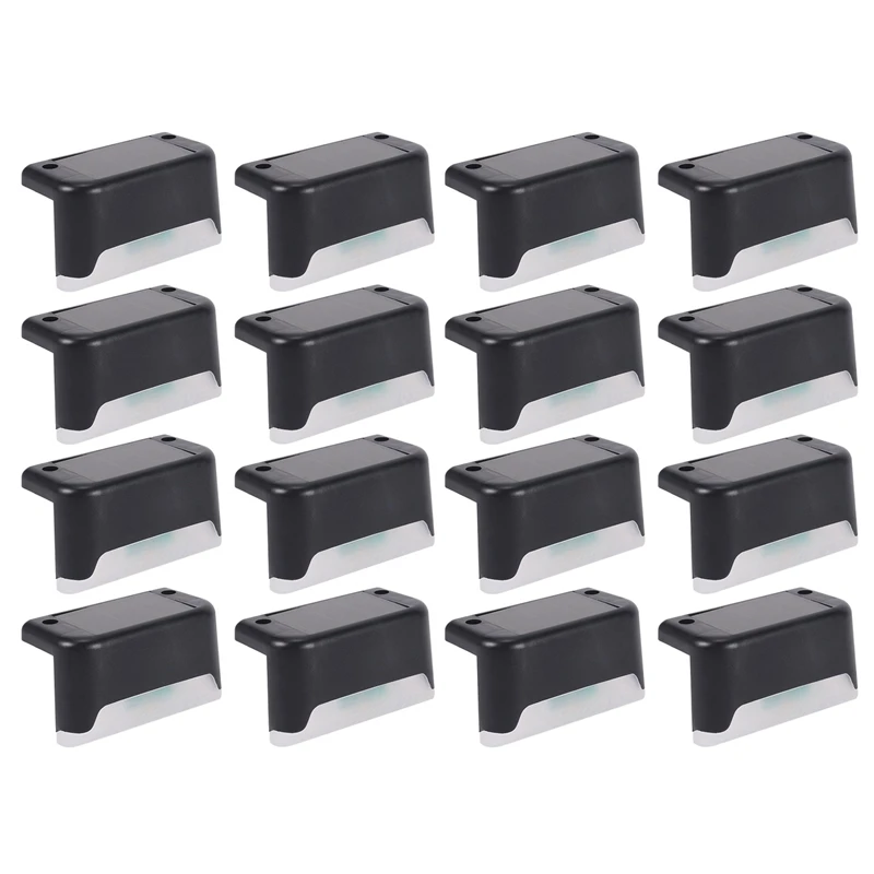 16Pcs LED Solar Path Stair Light Outdoor Wall Lamp Garden Yard Fence Wall Landscape Lamp Driveway Fence Lights
16Pcs LED Solar Path Stair Light Outdoor Wall Lamp Garden Yard Fence Wall Landscape Lamp Driveway Fence Lights