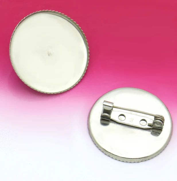 10pcs ( No Fade ) 18 20 25mm Inner Size Stainless Steel Material Brooch Style Cabochon Base Cameo Setting Charms Pendant Tray
10pcs ( No Fade ) 18 20 25mm Inner Size Stainless Steel Material Brooch Style Cabochon Base Cameo Setting Charms Pendant Tray