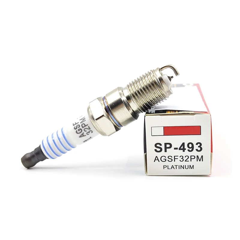 SP-493 AGSF32PM Platinum Spark Plug for Ford Fiesta F-150 Probe Cadillac Deville STS SRX Mercury Capri Mazda MPV 
SP-493 AGSF32PM Platinum Spark Plug for Ford Fiesta F-150 Probe Cadillac Deville STS SRX Mercury Capri Mazda MPV