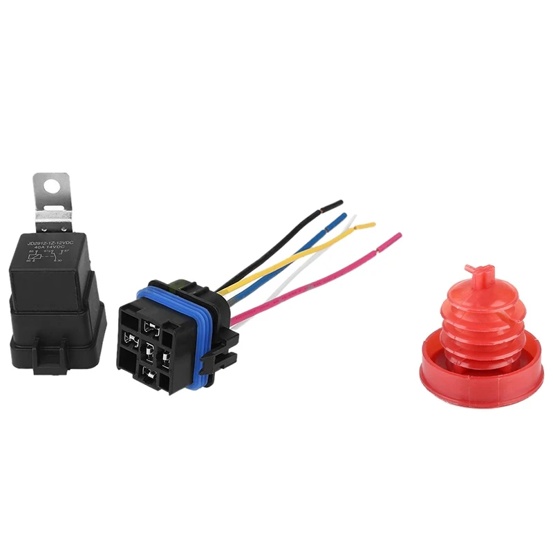 Integrated Automobile Relay Dc/12V 40A Auto Relay & Socket 5 Pin & Car Power Steering Pump Reservoir Cap Plug Cover
Integrated Automobile Relay Dc/12V 40A Auto Relay & Socket 5 Pin & Car Power Steering Pump Reservoir Cap Plug Cover