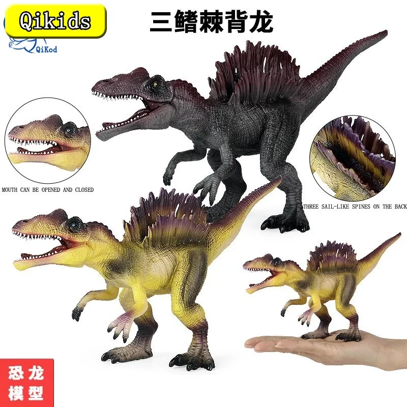 Children's Simulation Jurassic Dinosaur Spinosaurus Model Toy Static Solid Three-fin Spinosaurus Tyrannosaurus Ornaments Figures
Children's Simulation Jurassic Dinosaur Spinosaurus Model Toy Static Solid Three-fin Spinosaurus Tyrannosaurus Ornaments Figures