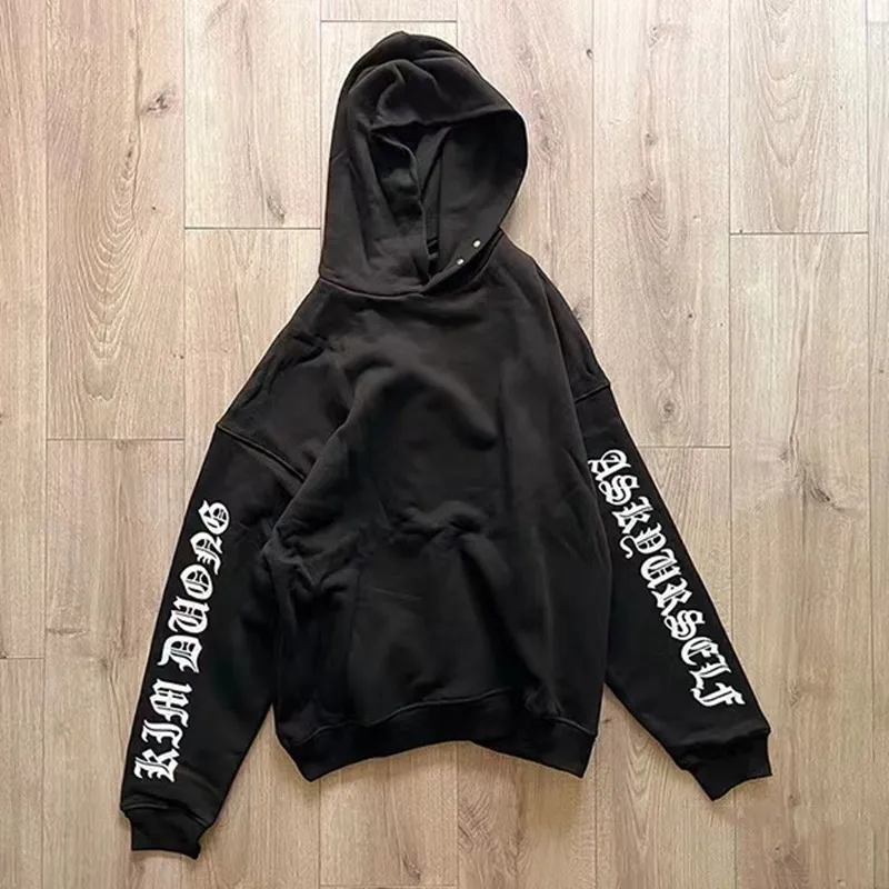 Hiphop Street Askyurself Hoodies Sanskrit Alphabet Print Hooded Fleece Sweatshirts
Hiphop Street Askyurself Hoodies Sanskrit Alphabet Print Hooded Fleece Sweatshirts