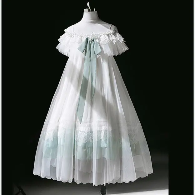 Green Lolita Dress Light Lo Lolita Flower Dream Lily of The Valley Daily Lolita Off Shoulder JSK Kawaii Tea Party Princess Dress
Green Lolita Dress Light Lo Lolita Flower Dream Lily of The Valley Daily Lolita Off Shoulder JSK Kawaii Tea Party Princess Dress