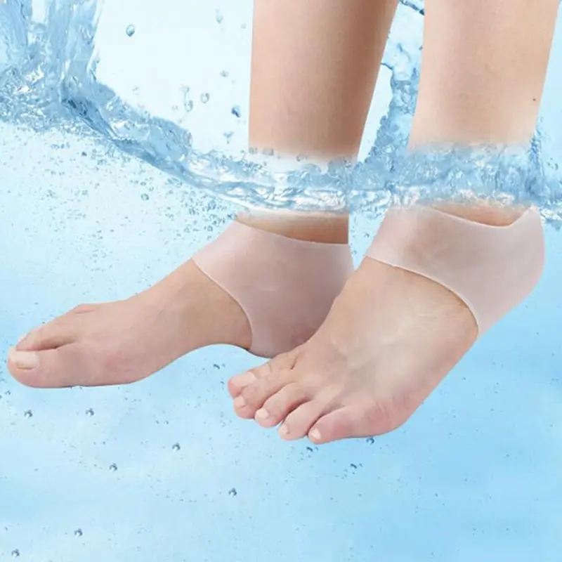 Feet Care Socks 2PCS New Silicone Moisturizing Gel Heel Socks With Hole Cracked Foot Skin Care Protectors
Feet Care Socks 2PCS New Silicone Moisturizing Gel Heel Socks With Hole Cracked Foot Skin Care Protectors