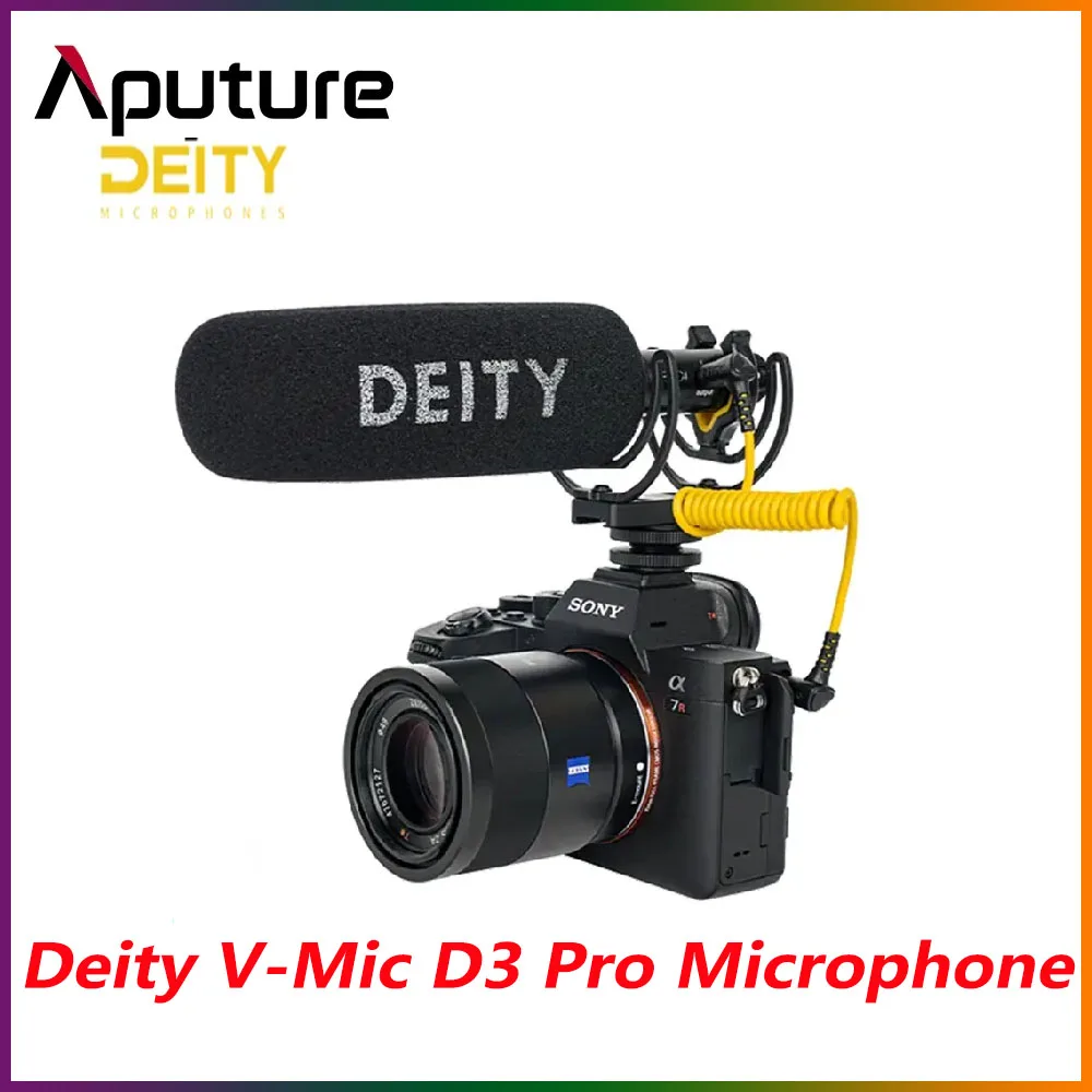 

Deity V-Mic D3 Pro D4 Microphone Super-Cardioid Directional Shotgun Microphone Polar Condenser Recording Microfone For DSLR
