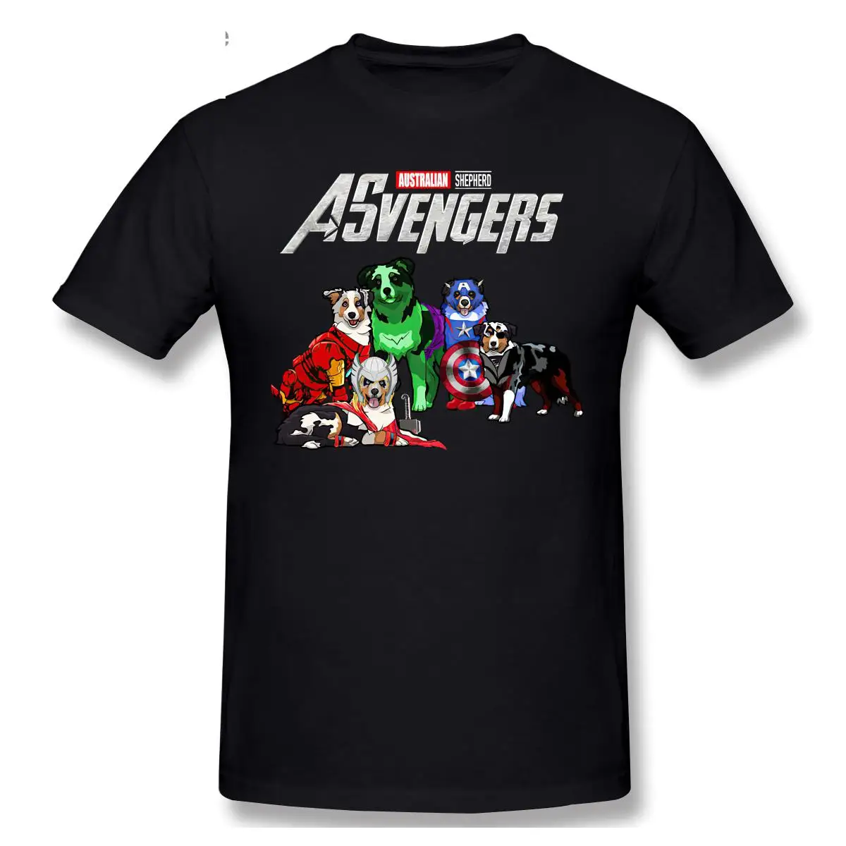Omacho Asvengers Australian Shepherd Dog Short Sleeve Casual T-shirt Men Fashion O-neck 100% Cotton TShirts Tee Top
Omacho Asvengers Australian Shepherd Dog Short Sleeve Casual T-shirt Men Fashion O-neck 100% Cotton TShirts Tee Top