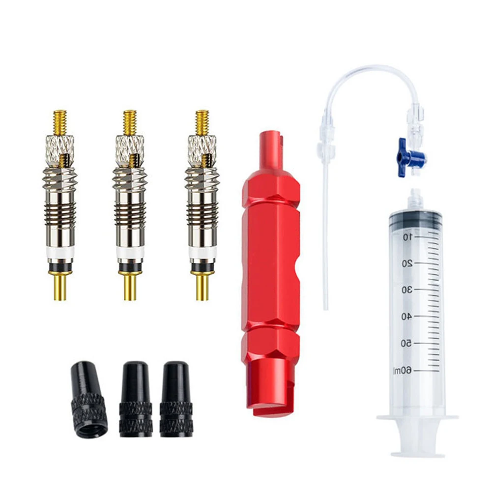60mlBicycle Tubeless Sealant Injector With Valve Core Removal Tool Sealant Injector Syringe Rubber Hose Kit For Bike Repair Tool
60mlBicycle Tubeless Sealant Injector With Valve Core Removal Tool Sealant Injector Syringe Rubber Hose Kit For Bike Repair Tool