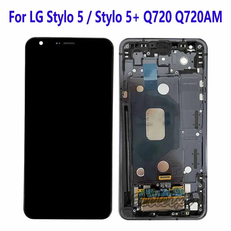 Для LG Stylo 5 Q720 Q720AM Q720CS Q720QM6 Q720MS Q720QM ЖК-дисплей с цифровым преобразователем
