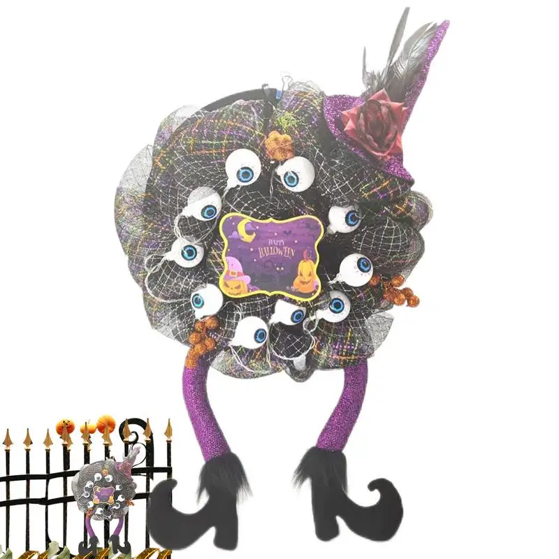Halloween Wreath LED Creepy Halloween Wreath With Witch Hat Leg Halloween Spooky Decor For Wall Window Living Room Bookshelf And
Halloween Wreath LED Creepy Halloween Wreath With Witch Hat Leg Halloween Spooky Decor For Wall Window Living Room Bookshelf And