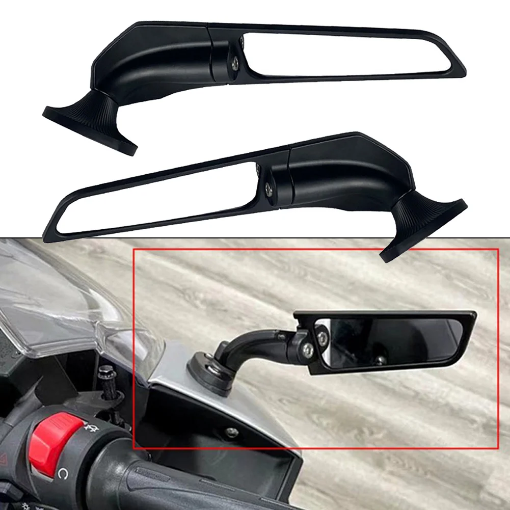 2*rear View Mirror For Honda CBR 650R/F CBR500R CBR900RR Adjustable Rotating Rearview Mirror Wing Wider Viewing Distance
2*rear View Mirror For Honda CBR 650R/F CBR500R CBR900RR Adjustable Rotating Rearview Mirror Wing Wider Viewing Distance