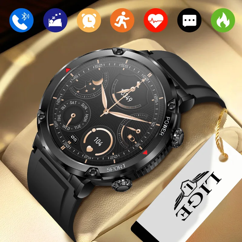 LIGE Men Color Sports Smartwatch Fitness Tracker IP68 Waterproof Various Dials 600mAh Bluetooth Call Smart Watch For Android IOS
LIGE Men Color Sports Smartwatch Fitness Tracker IP68 Waterproof Various Dials 600mAh Bluetooth Call Smart Watch For Android IOS