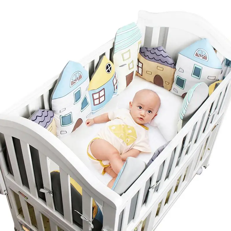 Baby Bumper Pads For Crib Pure Cotton Soft Crib Bumper Pads Lines Set Breathable Crib Liner For Infants Girls Boys Toddlers Full
Baby Bumper Pads For Crib Pure Cotton Soft Crib Bumper Pads Lines Set Breathable Crib Liner For Infants Girls Boys Toddlers Full
