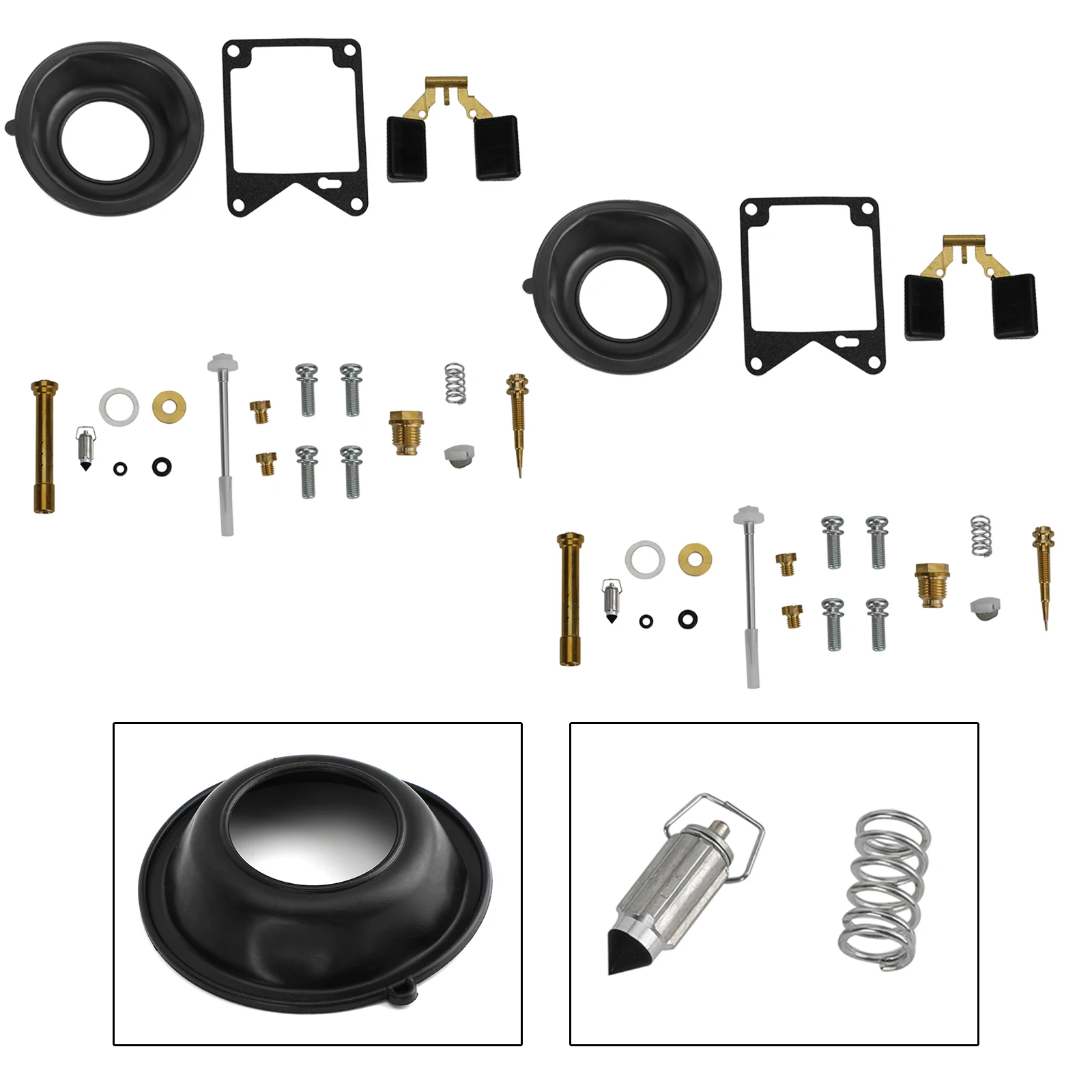 Artudatech 2X Carburetor Rebuild Repair Kit fit for Yamaha Virago 750 XV750 1981-1983 Motor Parts
Artudatech 2X Carburetor Rebuild Repair Kit fit for Yamaha Virago 750 XV750 1981-1983 Motor Parts