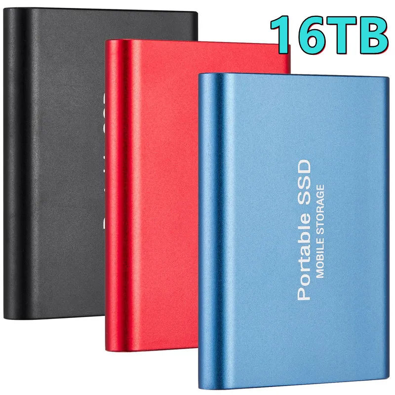 Оригинальный внешний твердотельный жесткий диск SSD 16 ТБ 8 ТБ, USB 3,1, внешний твердотельный накопитель Typc-C, портативный жесткий диск для ноутбу...
Оригинальный внешний твердотельный жесткий диск SSD 16 ТБ 8 ТБ, USB 3,1, внешний твердотельный накопитель Typc-C, портативный жесткий диск для ноутбу...