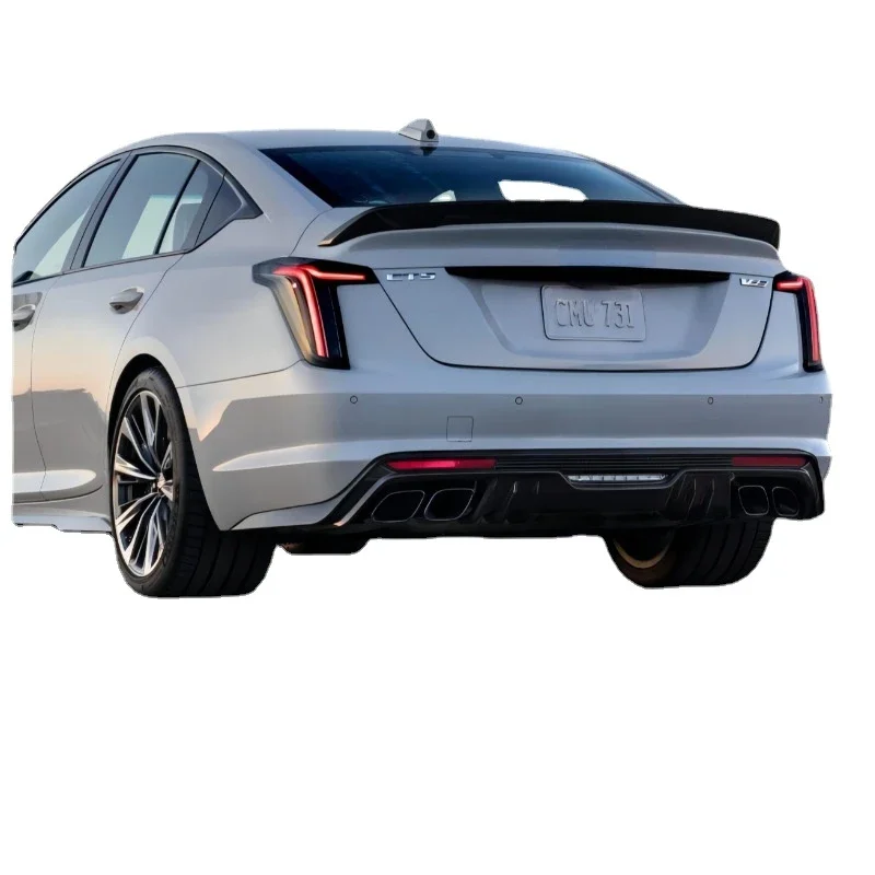 Для Cadillac CT5 2020-2023, американский калибр, задний фонарь в сборе, фотодинамический задний фонарь, детали тормоза, модификация водной лампы