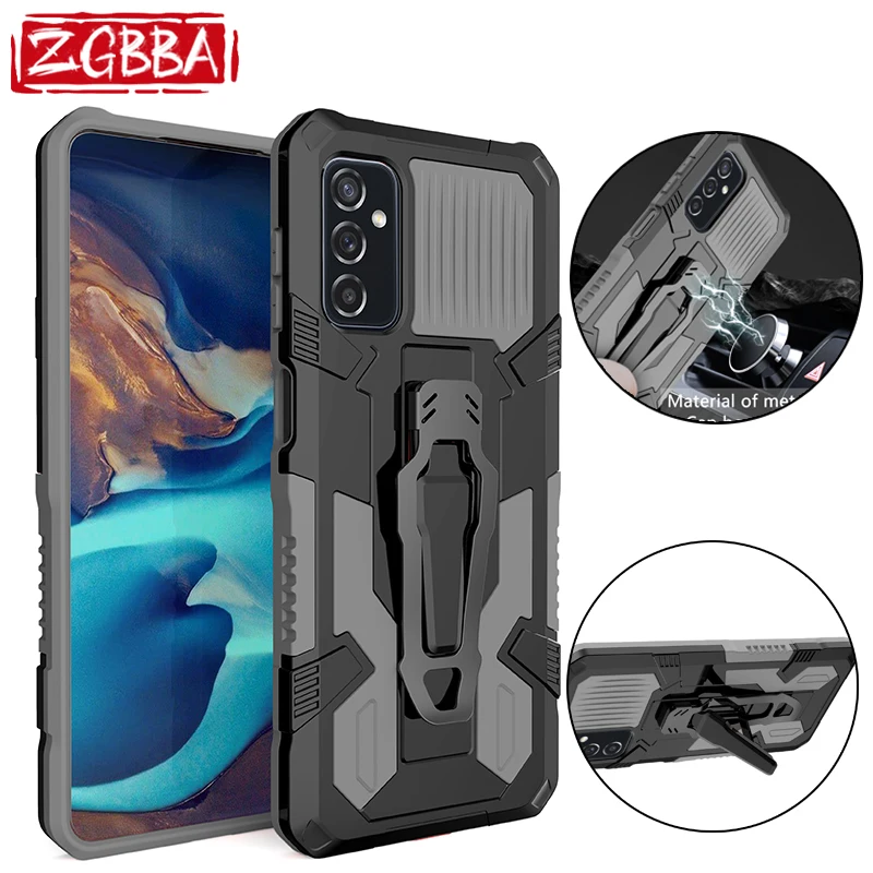 

Shockproof Cover For Samsung Galaxy M01S M02 M10S M11 M12 M21 M30S M31 M32 M51 M52 Back Clip Case For J6 J7 Prime J4Plus J2 Core