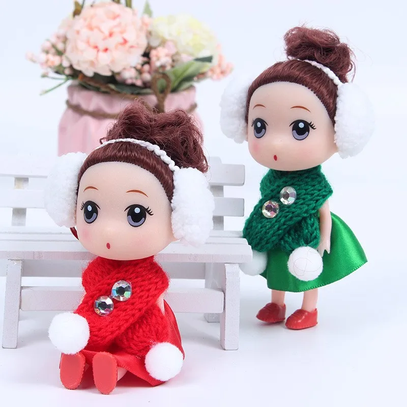 10Pcs 12cm Mini Winter Scarf Earphone Style Confused Doll Children Princess Handmade Doll Gift For Kid Girls
10Pcs 12cm Mini Winter Scarf Earphone Style Confused Doll Children Princess Handmade Doll Gift For Kid Girls