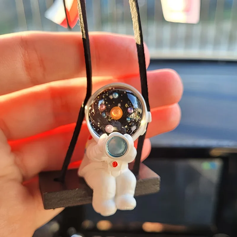 Creative Astronaut Car Pendant Cartoon Cute Car Rearview Mirror Astronaut Decoration Products
Creative Astronaut Car Pendant Cartoon Cute Car Rearview Mirror Astronaut Decoration Products