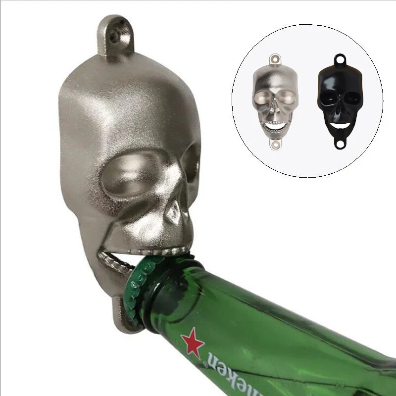Skull Shaped Beer Opener Wall Bottle Opener Wall Mounted Bottle Opener Kitchen Tool Home Bar Creative Kitchen Gadgets
Skull Shaped Beer Opener Wall Bottle Opener Wall Mounted Bottle Opener Kitchen Tool Home Bar Creative Kitchen Gadgets