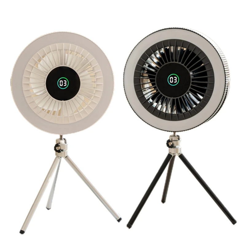 594F Remote Control Fan Rechargeable Electric Fan For Outdoor Camping LED Cooler 
594F Remote Control Fan Rechargeable Electric Fan For Outdoor Camping LED Cooler
