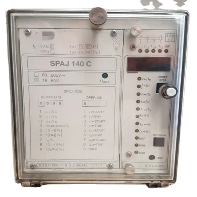 SPAJ140C relay protection device 10kV economical microcomputer integrated protection device
SPAJ140C relay protection device 10kV economical microcomputer integrated protection device