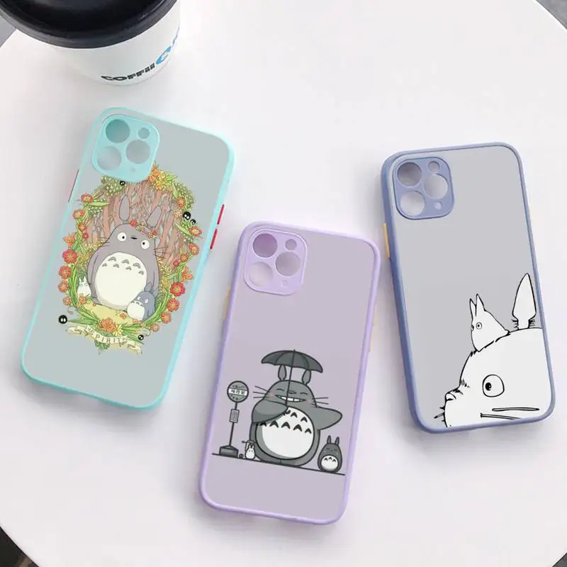 LVTLV Anime Studio Ghibli Totoro Phone Case for iPhone X XR XS 7 8 Plus 11 12 13 pro MAX 13mini Translucent Matte Case
LVTLV Anime Studio Ghibli Totoro Phone Case for iPhone X XR XS 7 8 Plus 11 12 13 pro MAX 13mini Translucent Matte Case