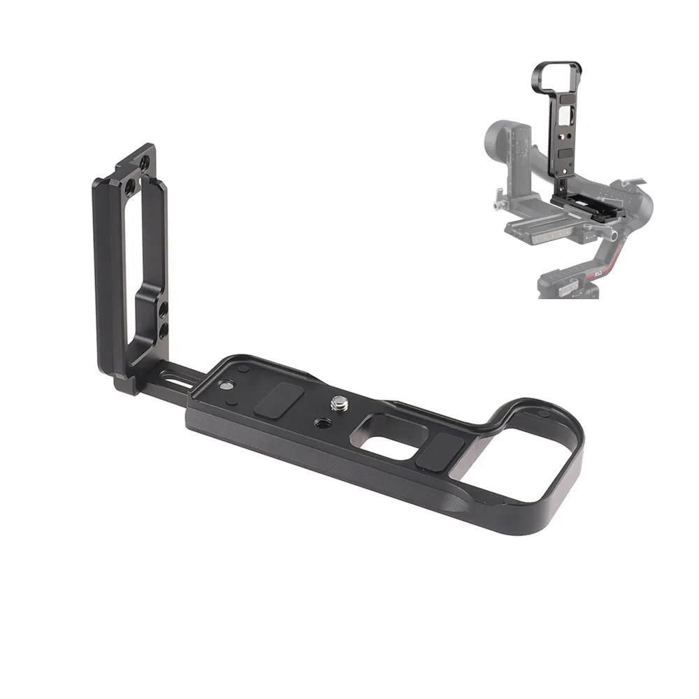 New L Shape Bracket Quick Release Plate Vertical Video Shooting DSLR Camera L Bracket For Nikon Z5/6/7/6II/7II Tripod Ball Head
New L Shape Bracket Quick Release Plate Vertical Video Shooting DSLR Camera L Bracket For Nikon Z5/6/7/6II/7II Tripod Ball Head