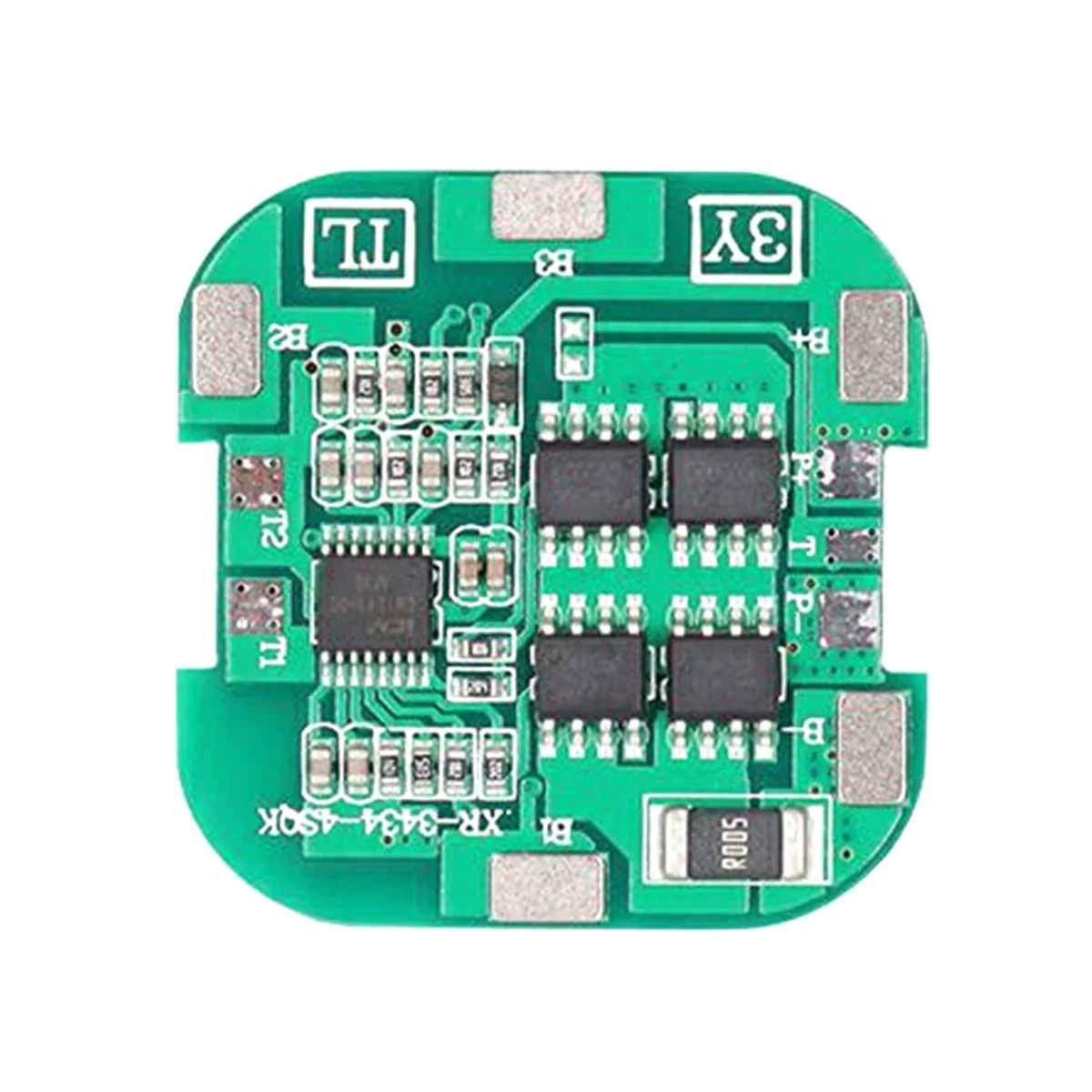 1Pcs 4S BMS 8A 14.8V 18650 Li-Ion Lithium Battery Charge Board Sweeping Machine Solar Lithium Battery Protection Board
1Pcs 4S BMS 8A 14.8V 18650 Li-Ion Lithium Battery Charge Board Sweeping Machine Solar Lithium Battery Protection Board