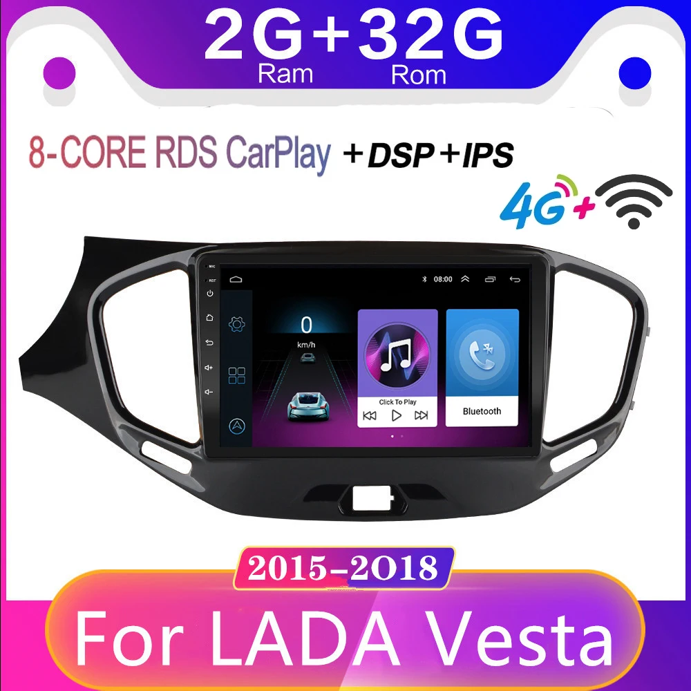 Android 10 car radio is suitable for LADA Vesta Cross Sport 2015-2019 GPS navigation carplay multimedia video player RDS FM 4G
Android 10 car radio is suitable for LADA Vesta Cross Sport 2015-2019 GPS navigation carplay multimedia video player RDS FM 4G