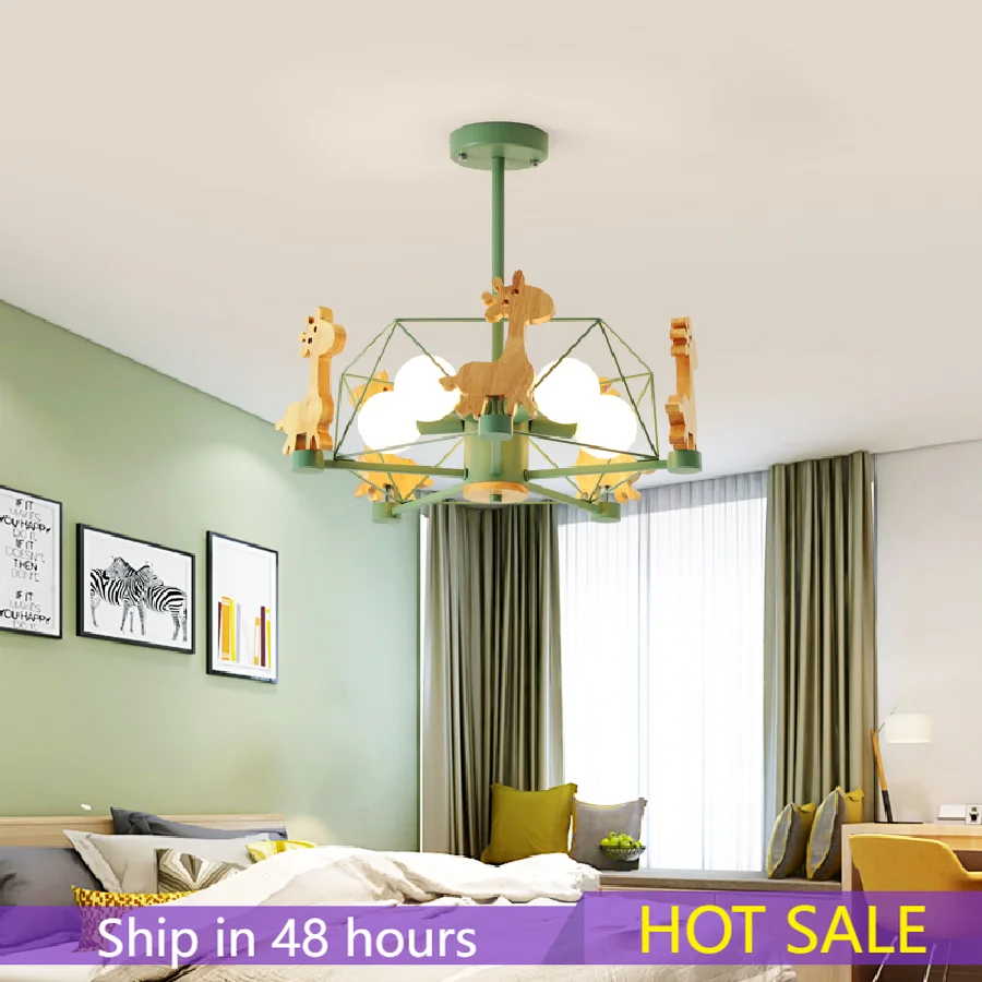 Dream Creative Trojan Horse LED Chandelier Nordic Simple Children's Bedroom Lamp Macaron Kindergarten Solid Wood Lamp with Bulb
Dream Creative Trojan Horse LED Chandelier Nordic Simple Children's Bedroom Lamp Macaron Kindergarten Solid Wood Lamp with Bulb